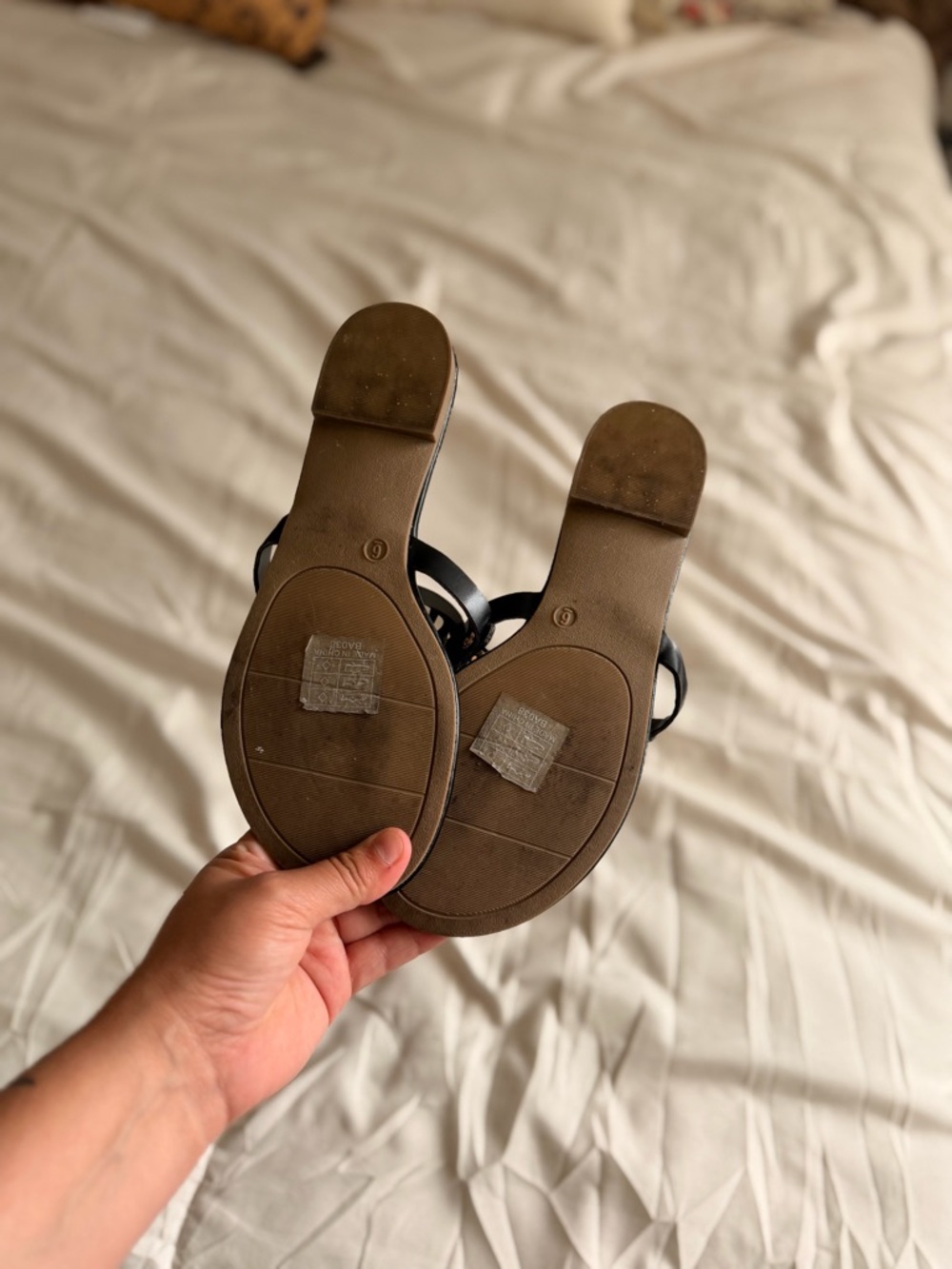 Tory Burch Inspired Black Women's Slide Sandals 🌸 - Picture 4 of 4